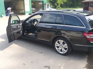 2008 Mercedes-Benz C-Класс 220 CDI III (W204), чёрный, 1100000 рублей, вид 5
