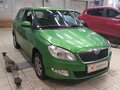 2012 Skoda Fabia II Рестайлинг, зелёный, 620000 рублей - вид 1