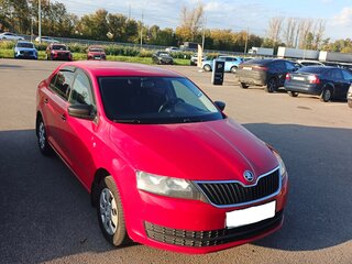 2017 Skoda Rapid I, красный, 850000 рублей, вид 4
