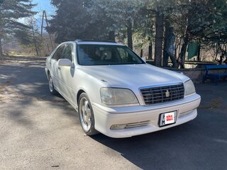 2001 Toyota Crown XI (S170), белый, 1300000 рублей, вид 2