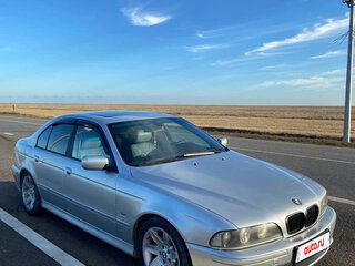 2000 BMW 5 серии 525i IV (E39) Рестайлинг, серебристый, 700000 рублей, вид 5