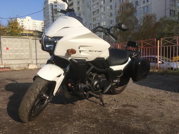 2014 Honda CTX 700, белый - вид 1