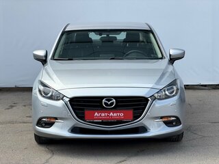 2017 Mazda 3 III (BM) Рестайлинг, серебристый, 1550000 рублей, вид 3