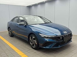 2023 Hyundai Elantra VII (CN7) Рестайлинг, синий, 1662055 рублей, вид 3