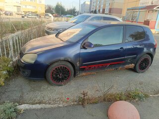 2007 Volkswagen Golf V, синий, 300000 рублей, вид 5