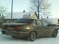 1992 BMW 7 серии 730i II (E32), чёрный