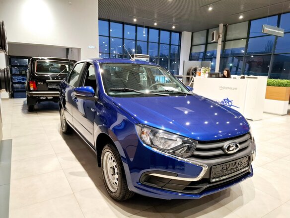 2025 Lada (ВАЗ) Granta I Рестайлинг, синий