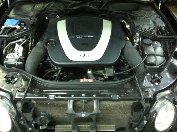 2008 Mercedes-Benz E-Класс 350 III (W211, S211) Рестайлинг, чёрный, 1190000 рублей - вид 6