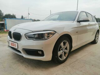 2015 BMW 1 серии 118i II (F20/F21) Рестайлинг, белый, 1550000 рублей, вид 1