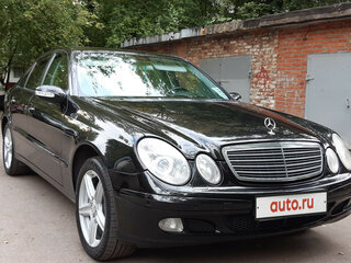 2004 Mercedes-Benz E-Класс 200 NGT III (W211, S211), чёрный, 1070000 рублей, вид 3