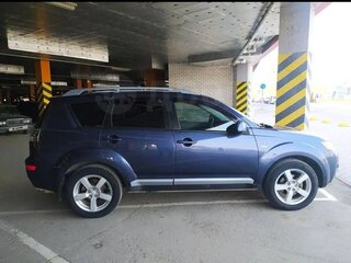 2008 Mitsubishi Outlander II, синий, 1100000 рублей, вид 3