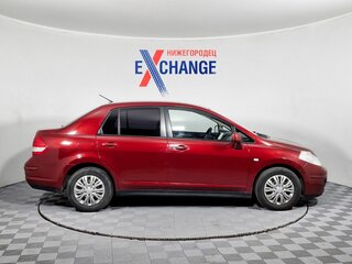 2008 Nissan Tiida I, красный, 579000 рублей, вид 4