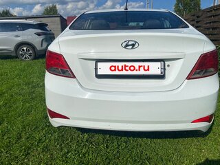 2016 Hyundai Solaris I Рестайлинг, белый, 380000 рублей, вид 4