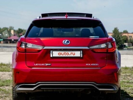 2017 Lexus RX 450h IV, пурпурный, 4490000 рублей - вид 14
