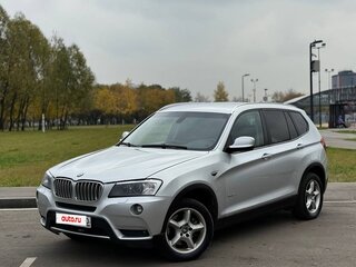 2011 BMW X3 28i xDrive II (F25), серебристый, 1680000 рублей, вид 1