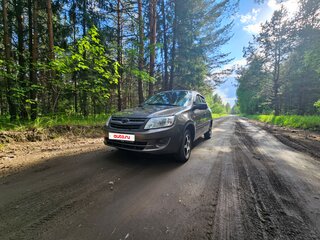 2013 Lada (ВАЗ) Granta I, коричневый, 320000 рублей, вид 3