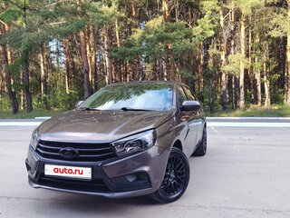 2019 Lada (ВАЗ) Vesta I, коричневый, 740000 рублей, вид 4