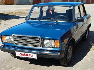 2008 Lada (ВАЗ) 2107, синий, 350000 рублей, вид 1