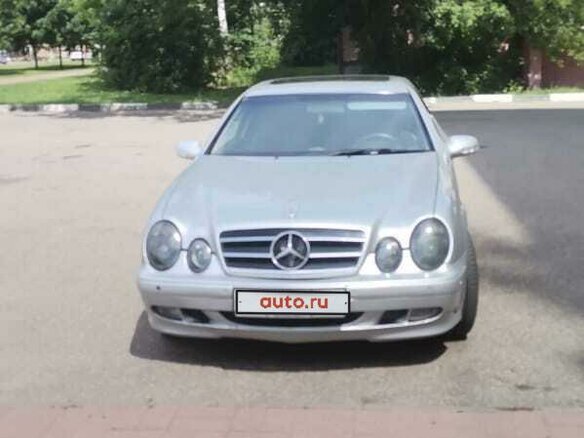 1999 Mercedes-Benz CLK-Класс 200 I (W208), серебристый, 1000080 рублей - вид 1