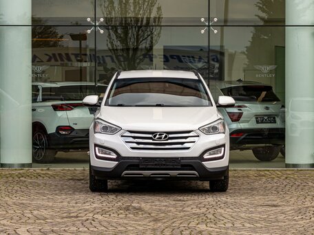 2014 Hyundai Santa Fe III, белый, 1565000 рублей, вид 2
