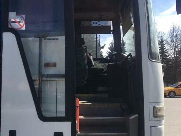 2001 Volvo B10 Series, белый - вид 4