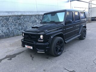 2007 Mercedes-Benz G-Класс 500 II (W463) Рестайлинг 1, чёрный, 3000000 рублей, вид 2