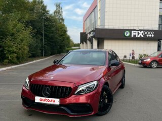 2015 Mercedes-Benz C-Класс AMG 450 AMG IV (W205), красный, 2850000 рублей, вид 2