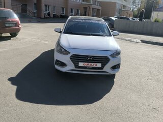 2018 Hyundai Solaris II, белый, 1150000 рублей, вид 1