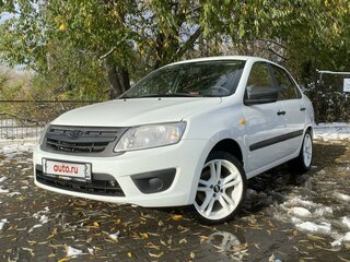 2017 Lada (ВАЗ) Granta I, белый, 580000 рублей, вид 1
