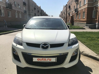 2010 Mazda CX-7 I Рестайлинг, белый, 1300000 рублей, вид 1