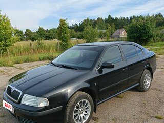 2008 Skoda Octavia I (A4) Рестайлинг, чёрный, 545000 рублей, вид 1