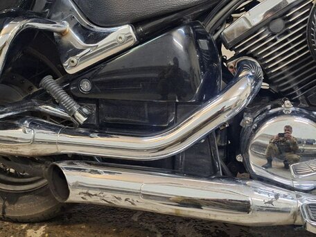2003 Kawasaki VN800 Vulcan, чёрный, 700000 рублей, вид 2