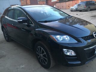 2011 Mazda CX-7 I Рестайлинг, чёрный, 1500000 рублей, вид 3