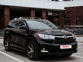 2015 Toyota Highlander III (XU50), чёрный, 3300000 рублей, вид 1
