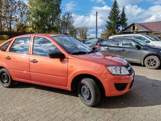 2014 Lada (ВАЗ) Granta I, оранжевый, 450000 рублей, вид 3