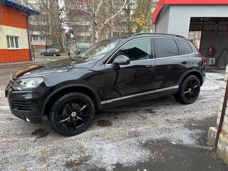 2013 Volkswagen Touareg II, чёрный, 1550000 рублей, вид 1
