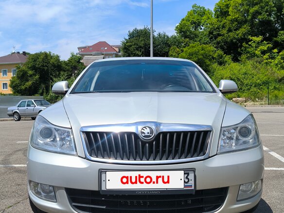2012 Skoda Octavia II (A5) Рестайлинг, серебристый
