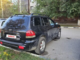 2008 Hyundai Santa Fe Classic Classic, чёрный, 950000 рублей, вид 4