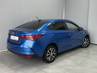 2020 Hyundai Solaris II Рестайлинг, синий, 1597000 рублей, вид 2