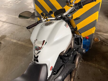 2015 Ducati Monster 1200, белый, 640000 рублей, вид 3