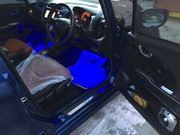 2010 Honda Fit II, синий - вид 21
