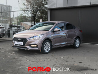 2018 Hyundai Solaris II, коричневый, 1550000 рублей, вид 1