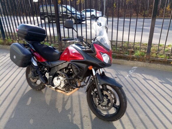 2014 Suzuki V-Strom DL 650, красный - вид 5
