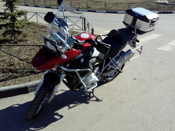2007 BMW R 1200 GS, красный - вид 1
