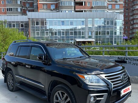 2014 Lexus LX 570 III Рестайлинг, чёрный, 5000000 рублей, вид 1