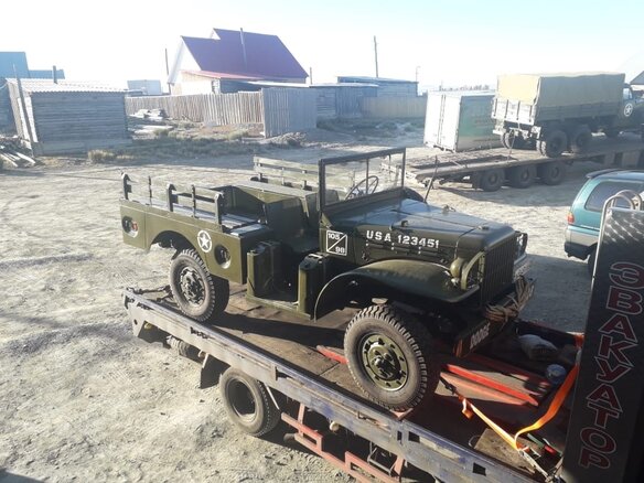 1944 Dodge WC series WC-52 T214, зелёный - вид 18