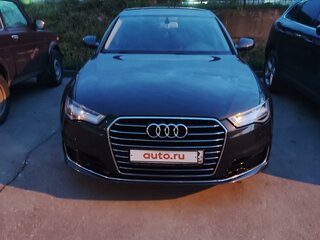 2015 Audi A6 IV (C7) Рестайлинг, синий, 1885000 рублей, вид 4