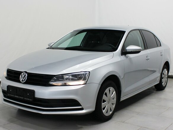 2015 Volkswagen Jetta VI Рестайлинг, серебристый