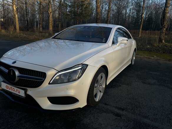 2015 Mercedes-Benz CLS 250 BlueTEC II (C218) Рестайлинг, белый, 2700000 рублей