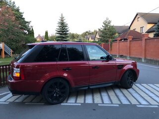 2006 Land Rover Range Rover Sport Supercharged I, красный, 750000 рублей, вид 1